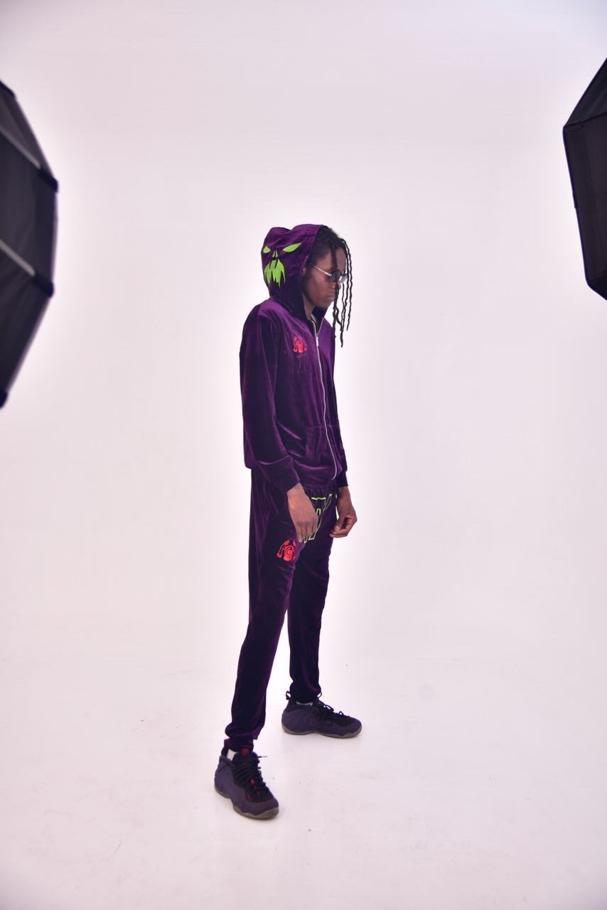 Purple Men's Sweatsuit